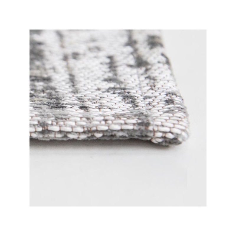 Tapis de salon design Atlantic Streaks gris par Louis de Poortere