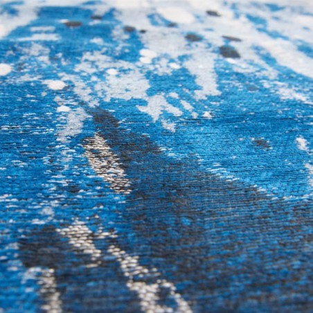 Tapis de salon design Atlantic Surf bleu par Louis de Poortere Tapis de salon design Atlantic Surf bleu par Louis de Poortere
