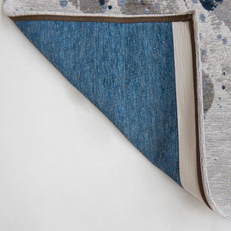 Tapis de salon design Atlantic Surf bleu par Louis de Poortere Tapis de salon design Atlantic Surf bleu par Louis de Poortere