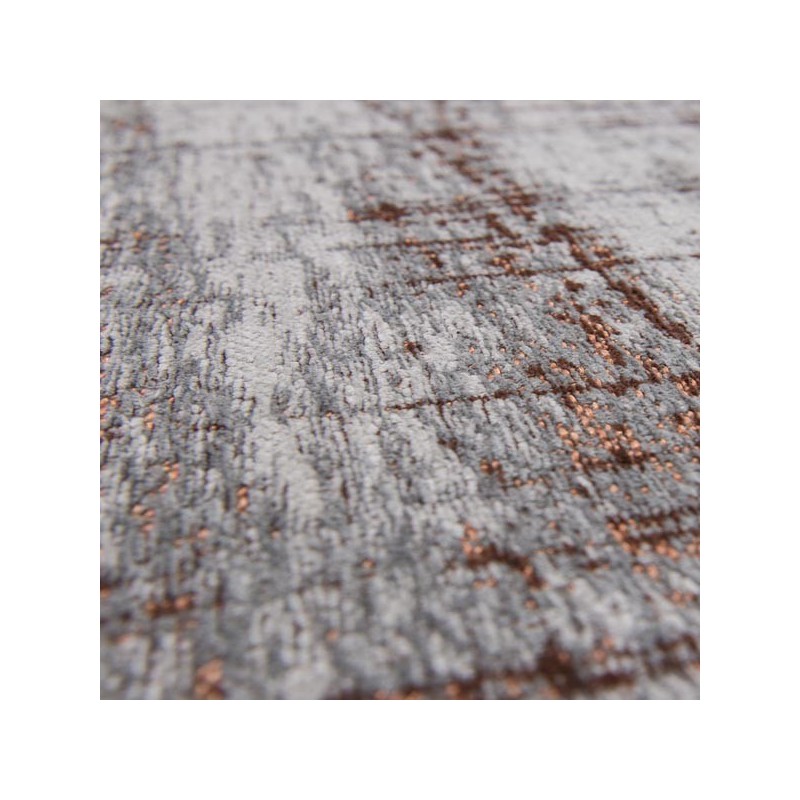 Tapis de salon design Mad Men Griff orange par Louis de Poortere