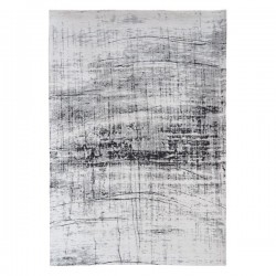 Tapis de salon design Mad Men Griff blanc par Louis de Poortere