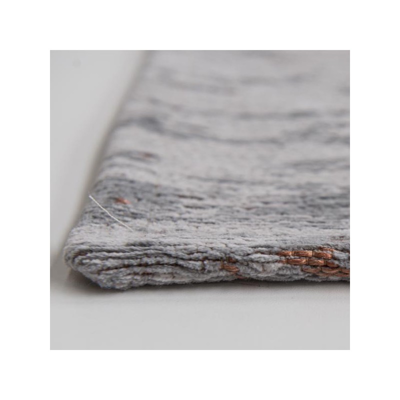 Tapis de salon design Mad Men Griff jaune par Louis de Poortere