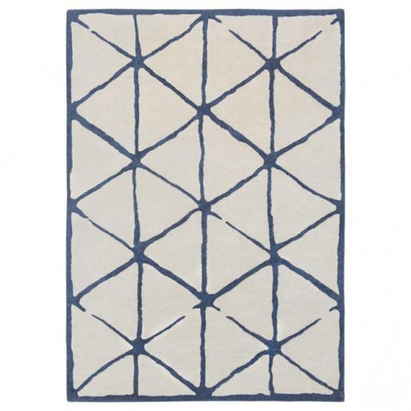 Tapis de salon design Villa Nova Haldon indigo par Louis De Poortere Tapis de salon design Villa Nova Haldon indigo par Louis De Poortere