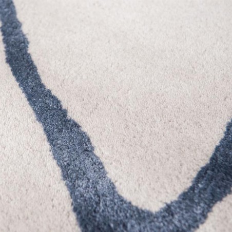 Tapis de salon design Villa Nova Haldon indigo par Louis De Poortere Tapis de salon design Villa Nova Haldon indigo par Louis De Poortere