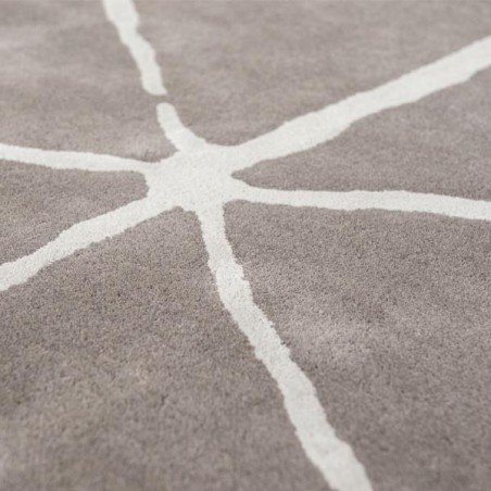 Tapis de salon design Haldon gris ardoise collection Villa Nova par Louis De Poortere Tapis de salon design Haldon gris ardoise collection Villa Nova par Louis De Poortere