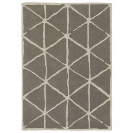 Tapis de salon design Haldon gris ardoise collection Villa Nova par Louis De Poortere Tapis de salon design Haldon gris ardoise collection Villa Nova par Louis De Poortere