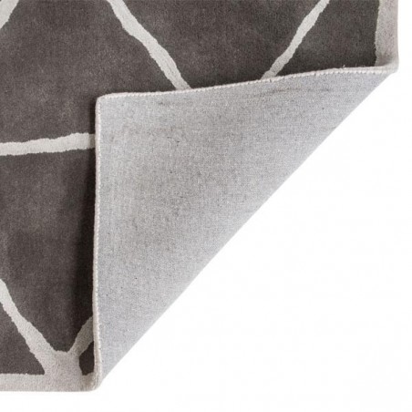 Tapis de salon design Haldon gris ardoise collection Villa Nova par Louis De Poortere Tapis de salon design Haldon gris ardoise collection Villa Nova par Louis De Poortere