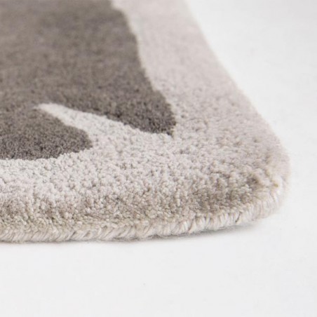 Tapis de salon design Haldon gris ardoise collection Villa Nova par Louis De Poortere Tapis de salon design Haldon gris ardoise collection Villa Nova par Louis De Poortere
