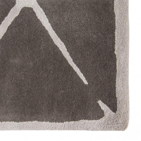 Tapis de salon design Haldon gris ardoise collection Villa Nova par Louis De Poortere Tapis de salon design Haldon gris ardoise collection Villa Nova par Louis De Poortere