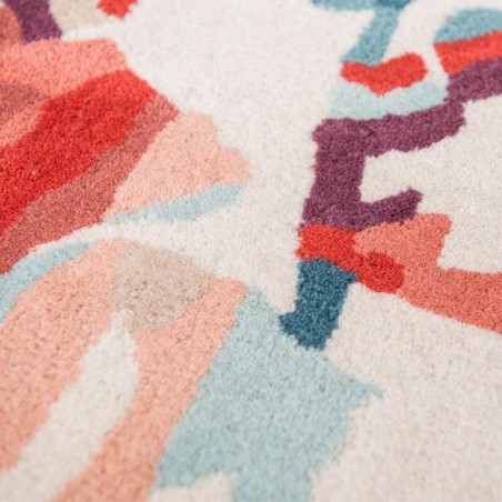Tapis de chambre Hana Jewel multicolore collection Villa Nova par Louis De Poortere Tapis de chambre Hana Jewel multicolore collection Villa Nova par Louis De Poortere