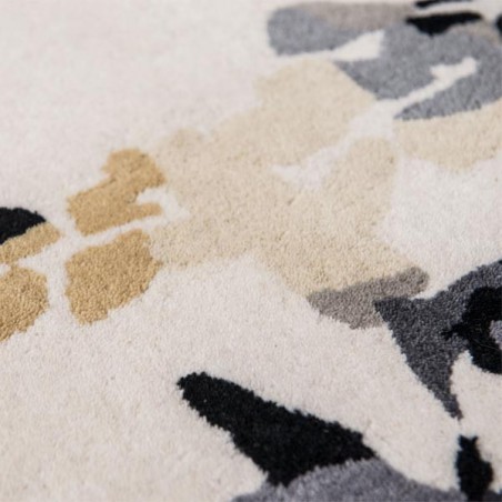 Tapis de chambre Hana gris carbone collection Villa Nova par Louis De Poortere Tapis de chambre Hana gris carbone collection Villa Nova par Louis De Poortere