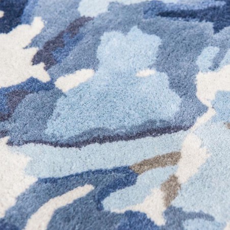 Tapis de chambre Hana indigo collection Villa Nova par Louis De Poortere Tapis de chambre Hana indigo collection Villa Nova par Louis De Poortere