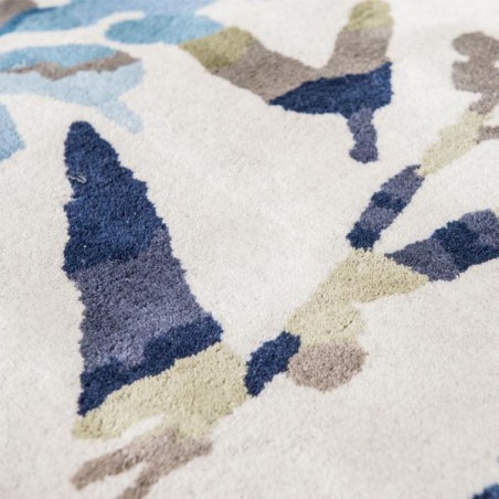Tapis de chambre Hana indigo collection Villa Nova par Louis De Poortere Tapis de chambre Hana indigo collection Villa Nova par Louis De Poortere