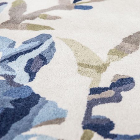Tapis de chambre Hana indigo collection Villa Nova par Louis De Poortere Tapis de chambre Hana indigo collection Villa Nova par Louis De Poortere