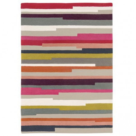 Tapis de salon design Clarice multicolore collection Romo par Louis De Poortere Tapis de salon design Clarice multicolore collection Romo par Louis De Poortere