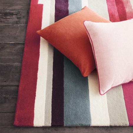 Tapis de salon design Clarice multicolore collection Romo par Louis De Poortere Tapis de salon design Clarice multicolore collection Romo par Louis De Poortere