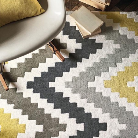 Tapis de salon design Scala quince collection Romo par Louis De Poortere Tapis de salon design Scala quince collection Romo par Louis De Poortere