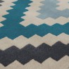 Tapis de salon design Scala teal collection Romo par Louis De Poortere Tapis de salon design Scala teal collection Romo par Louis De Poortere