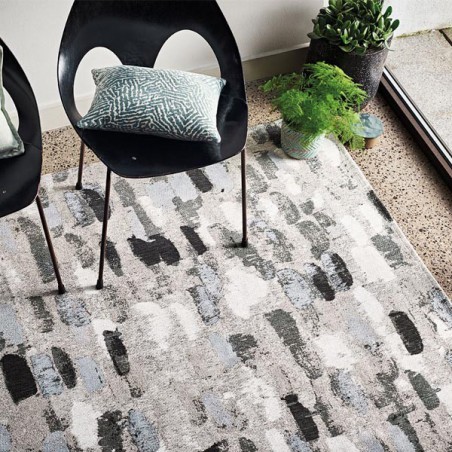 tapis de salon design Murano gris collection Romo par Louis De Poortere tapis de salon design Murano gris collection Romo par Louis De Poortere