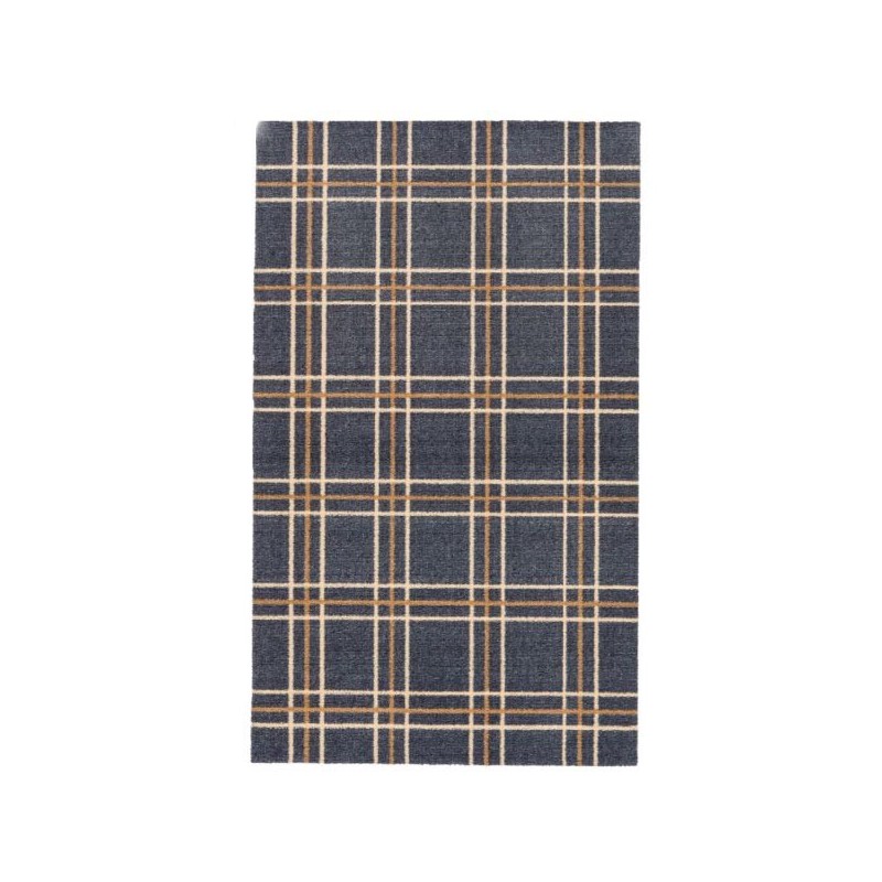 Tapis d'entrée lavable en machine Miabella motifs tartan par Tapis Chic collection