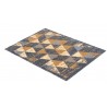 Tapis d'entrée lavable en machine Miabella motifs triangles beige par Tapis Chic collection Tapis d'entrée lavable en machine Miabella motifs triangles beige par Tapis Chic collection