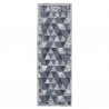Tapis de cuisine lavable en machine Miabella motifs triangles gris par Tapis Chic collection Tapis de cuisine lavable en machine Miabella motifs triangles gris par Tapis Chic collection