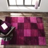 Tapis de salon moderne Squared Violet par Flair Rugs Tapis de salon moderne Squared Violet par Flair Rugs