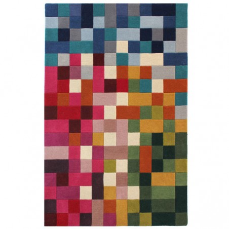 Tapis de salon design Lucea multicolore par Flair Rugs