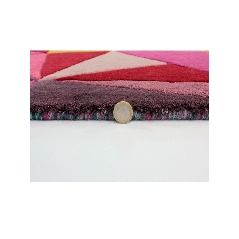 Tapis de salon design Falmouth multicolore par Flair Rugs