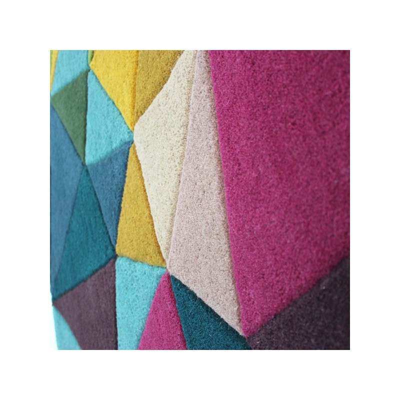 Tapis de salon design Falmouth multicolore par Flair Rugs