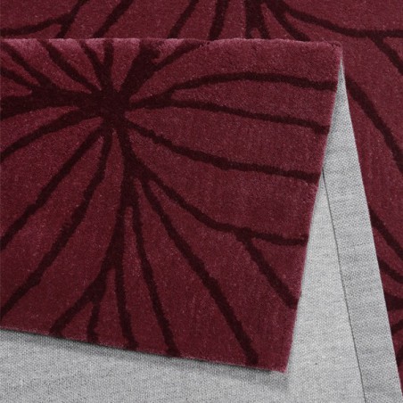 Tapis salon bordeaux Oria par Esprit Home Tapis salon bordeaux Oria par Esprit Home