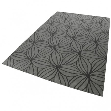 Tapis salon bordeaux Oria par Esprit Home Tapis salon bordeaux Oria par Esprit Home