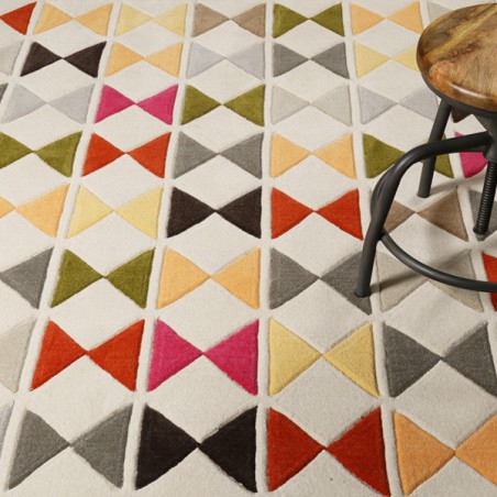 Tapis Design graphique multicolore Mahan par Esprit Home Tapis Design graphique multicolore Mahan par Esprit Home