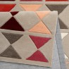 Tapis Design graphique tons orange et gris Mahan par Esprit Home Tapis Design graphique tons orange et gris Mahan par Esprit Home