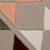 Tapis Design graphique tons orange et gris Mahan par Esprit Home Tapis Design graphique tons orange et gris Mahan par Esprit Home