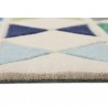 Tapis moderne graphique vert et bleu Mahan par Esprit Home Tapis moderne graphique vert et bleu Mahan par Esprit Home