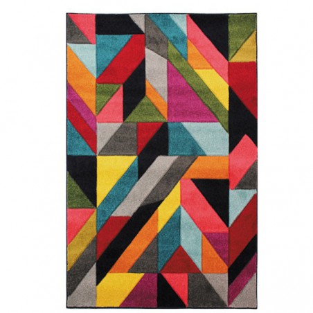 Tapis multicolore design Jigsaw par Flair Rugs Tapis multicolore design Jigsaw par Flair Rugs