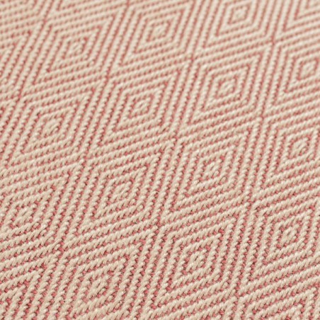 Tapis Herringbone Diamond Jute et coton beige et terracotta par Flair Rugs Tapis Herringbone Diamond Jute et coton beige et terracotta par Flair Rugs