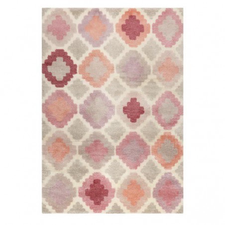 Tapis Salon Nilas Haute Kelim Rose par Esprit Home Tapis Salon Nilas Haute Kelim Rose par Esprit Home