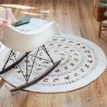 Tapis Tissé Main Crochet Style Blanc par Esprit Home Tapis Tissé Main Crochet Style Blanc par Esprit Home