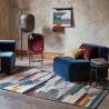 Tapis Salon Nathan Kelim Multicolore Pourpre par Esprit Home Tapis Salon Nathan Kelim Multicolore Pourpre par Esprit Home