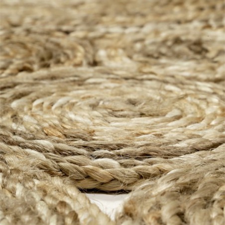 Tapis Rond Jute Tissé Main Ceycle Nature par Esprit Home x 120 cm Tapis Rond Jute Tissé Main Ceycle Nature par Esprit Home x 120 cm