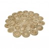 Tapis Rond Jute Tissé Main Ceycle Nature par Esprit Home x 120 cm Tapis Rond Jute Tissé Main Ceycle Nature par Esprit Home x 120 cm