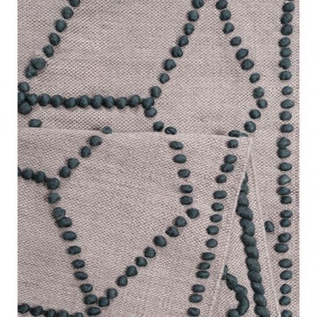 Tapis de salon taupe à relief Fiesta par Esprit Home Tapis de salon taupe à relief Fiesta par Esprit Home