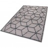 Tapis de salon taupe à relief Fiesta par Esprit Home Tapis de salon taupe à relief Fiesta par Esprit Home