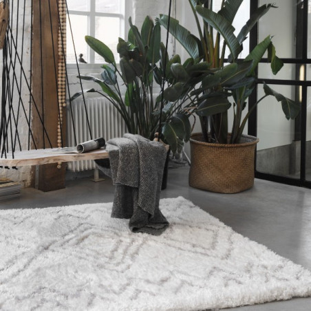 Tapis Salon Yagour Crème par Esprit Home Tapis Salon Yagour Crème par Esprit Home