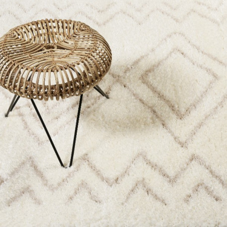 Tapis Salon Yagour Crème par Esprit Home Tapis Salon Yagour Crème par Esprit Home