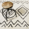 Tapis Salon Yagour Crème Anthracite par Esprit Home Tapis Salon Yagour Crème Anthracite par Esprit Home