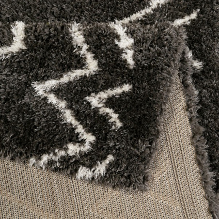 Tapis Salon Yagour Anthracite par Esprit Home Tapis Salon Yagour Anthracite par Esprit Home