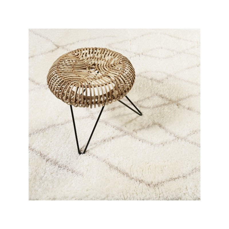 Tapis Salon Afella Crème par Wecon Home